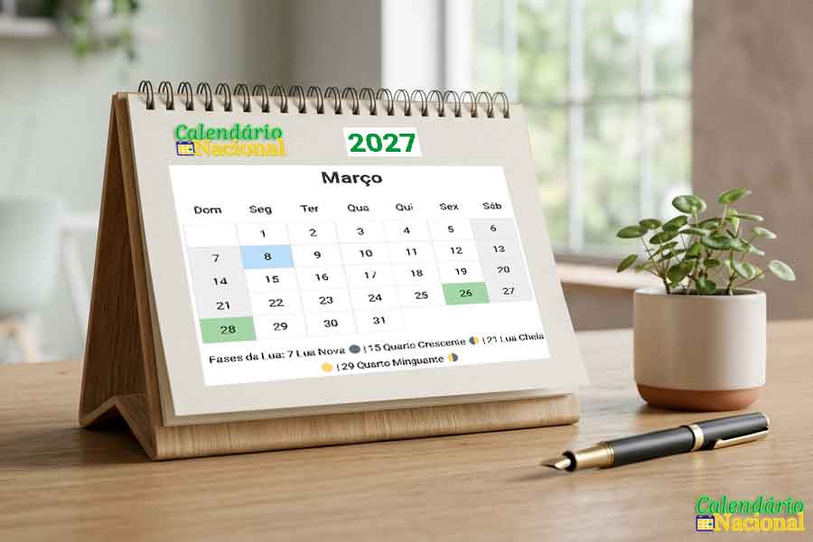 Calendário Anual - Calendário Nacional