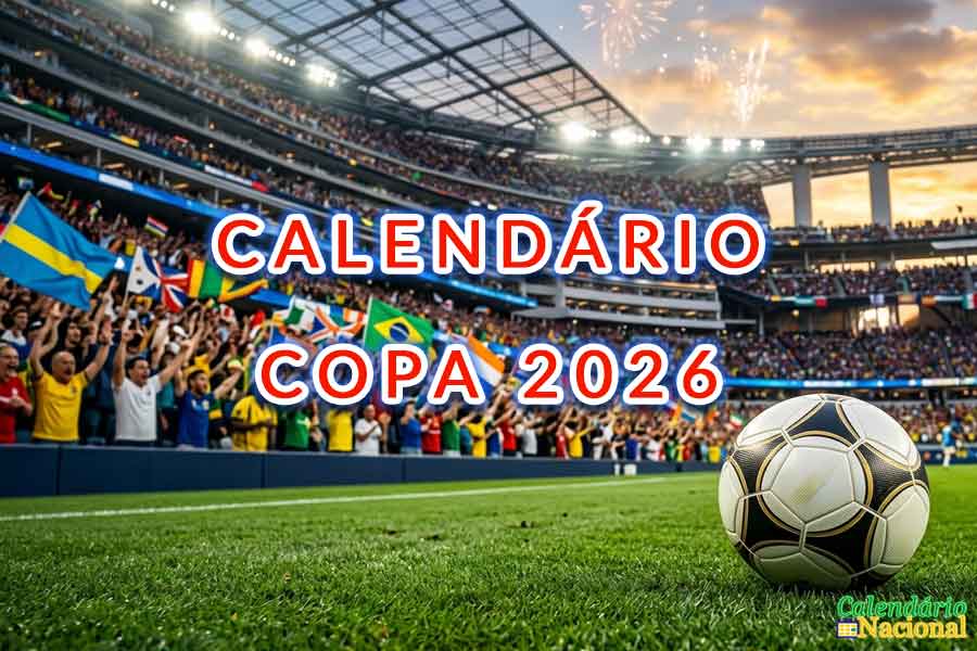 Calendário da Copa do Mundo de Futebol 2026