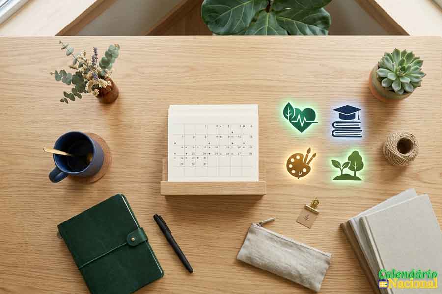 Datas Comemorativas e Feriados: Calendário Anual Completo