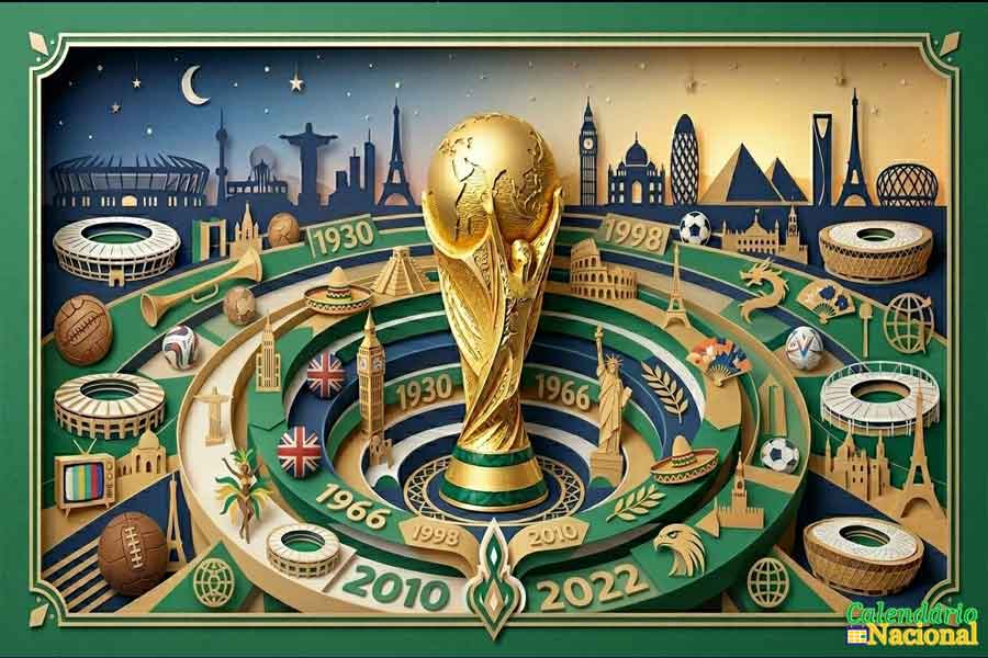 Datas das Copas do Mundo: Calendário Completo e Resumo da História