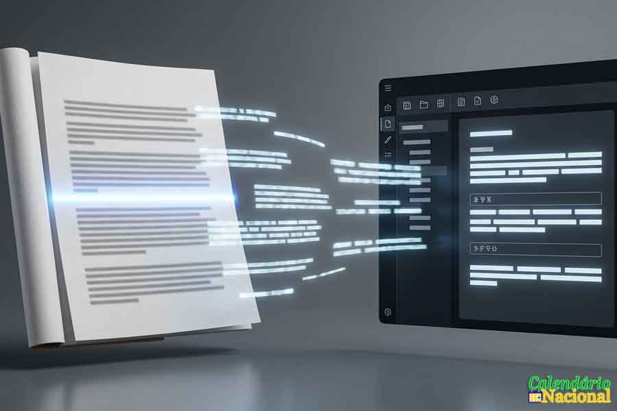Extrair Texto de PDF Online Grátis: OCR para PDF Escaneado