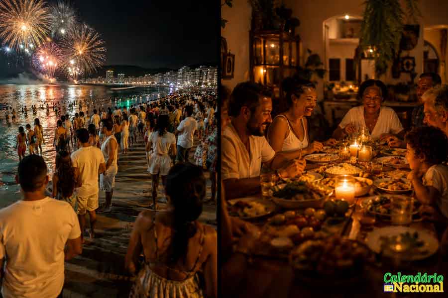 Réveillon no Brasil: Dos Grandes Shows às Celebrações em Família