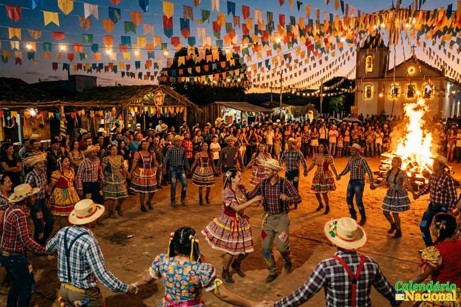 Festas Juninas no Brasil: Tradições, Santos e Diversidade Regional
