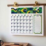 Calendário para Imprimir em PDF: Gerador Mensal e Anual Grátis
