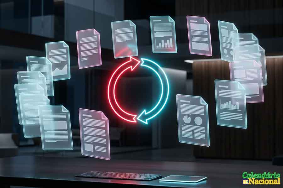 Organizar e Rodar Páginas de PDF Online Grátis (Girar e Reordenar)